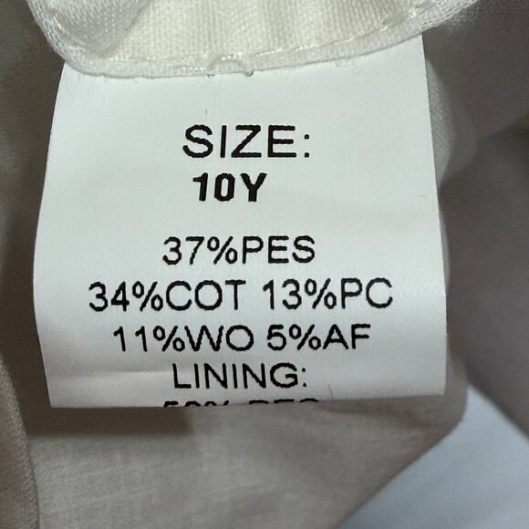 Irpa Lyra Girls Red Tartan Plaid Classic Dress 10Y New - Picture 7 of 8